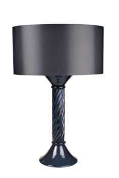 Dante-Table-Lamp—Slate-Murano-and-Slate-Silk