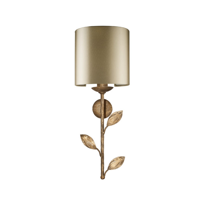 Foliage Short wall light 1 light Half Revolve shade W20