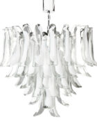 Feather chandelier_ceiling cup